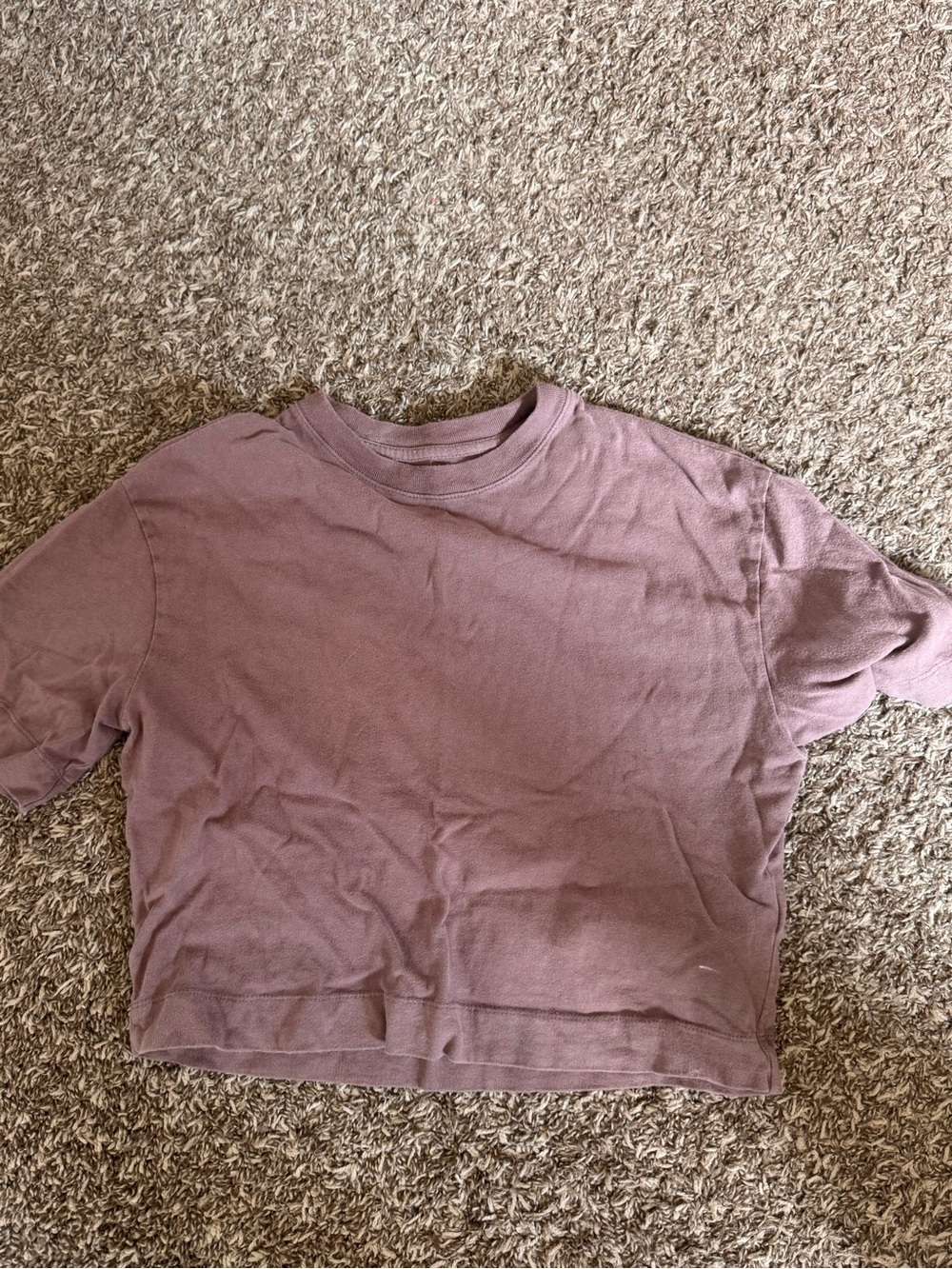 Abercrombie & Fitch Dusty Rose Basic Tshirt